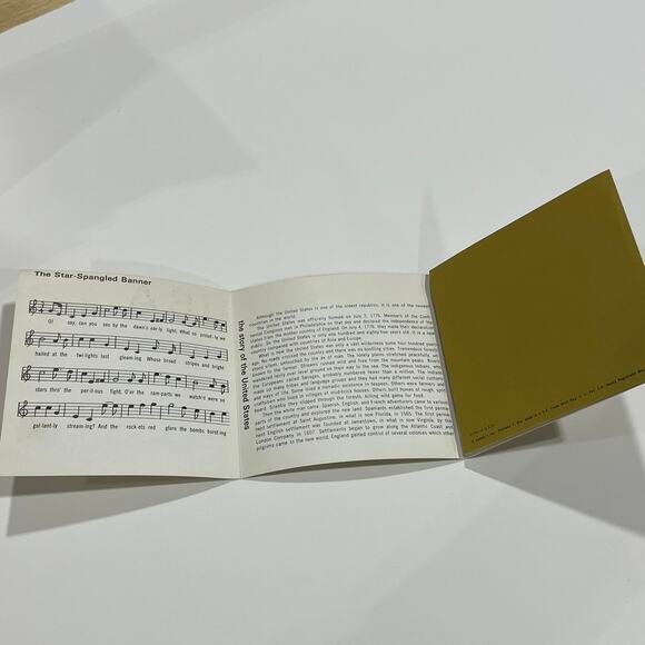 View-Master Scenic USA 3 reel packet/booklet A996 - flag stamp penny - Picture 9 of 9